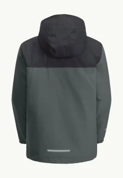 Jack Wolfskin Snowcurl 3in1 Jacket K|Kinderen Voor- En Najaarsjacks/-Jassen|Winterjacks