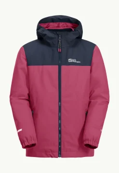 Jack Wolfskin Snowcurl 3in1 Jacket K|Kinderen Voor- En Najaarsjacks/-Jassen|Winterjacks
