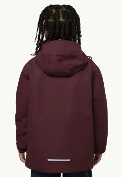 Jack Wolfskin Snowcurl 3in1 Jacket K|Kinderen Voor- En Najaarsjacks/-Jassen|Winterjacks