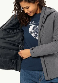 Jack Wolfskin Snowy Park Jkt W|DAMES Lifestyle|Voor- En Najaarsjacks/-Jassen