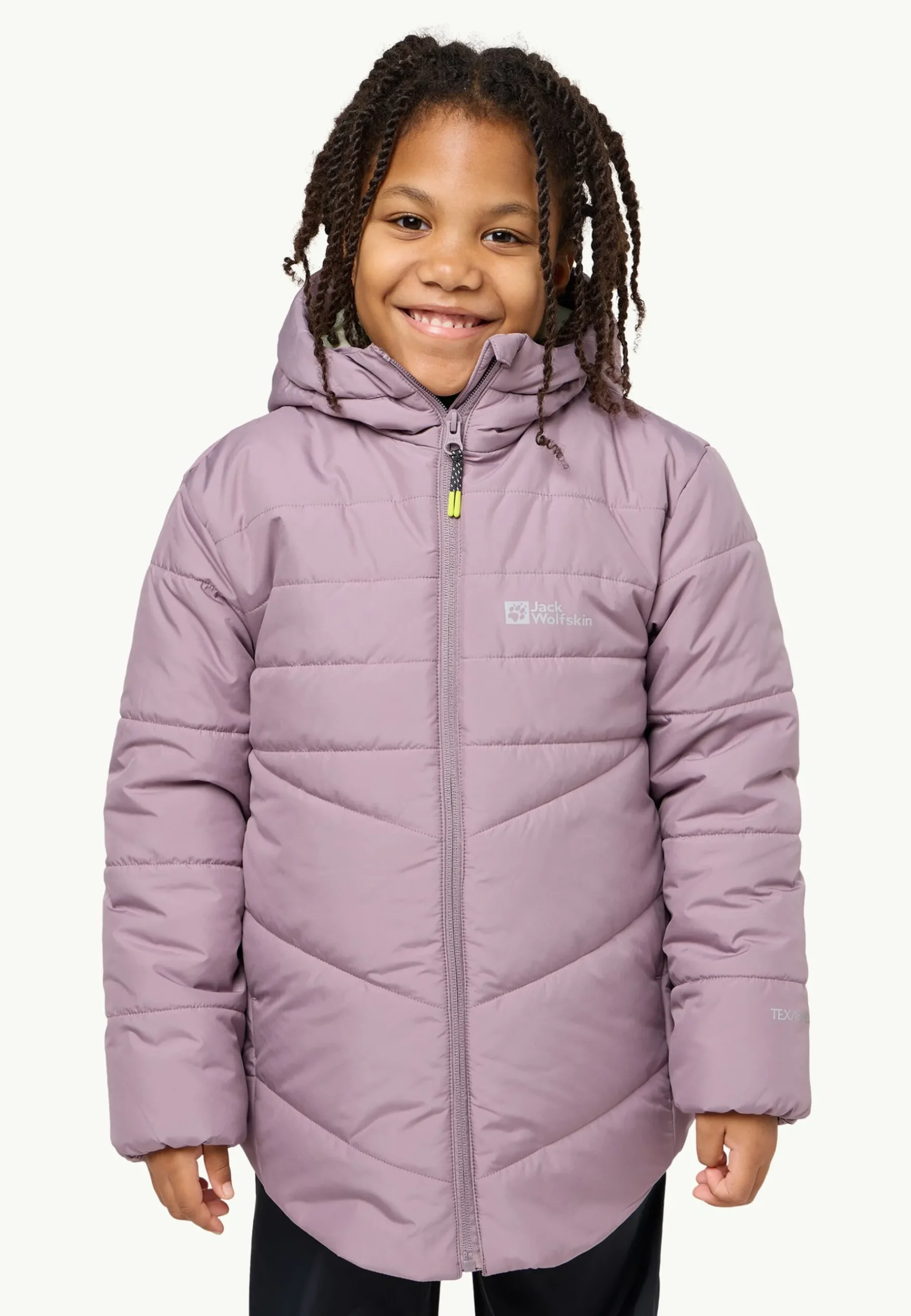 Jack Wolfskin Solyd Ins Coat G|Kinderen Voor- En Najaarsjacks/-Jassen|Winterjacks