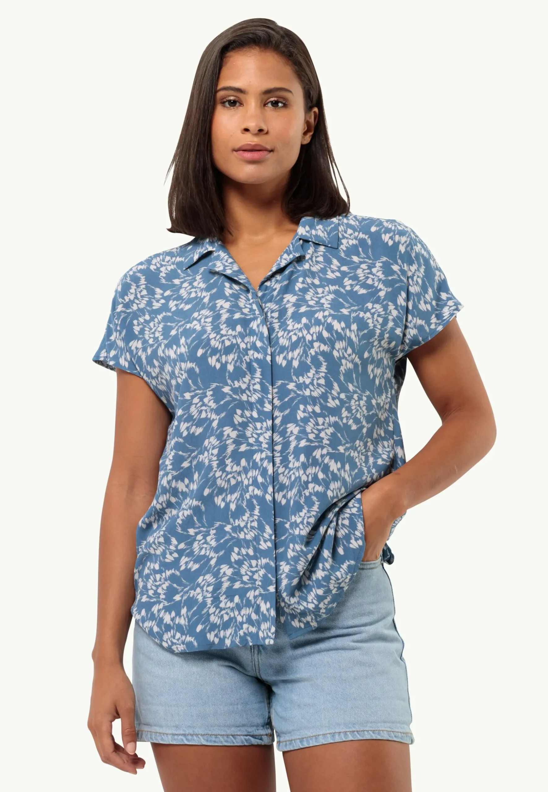 Jack Wolfskin Sommerwiese Shirt W|DAMES Lifestyle|Blouses