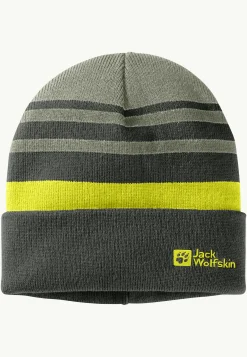 Jack Wolfskin Stripy Knit Beanie K|Kinderen Mutsen