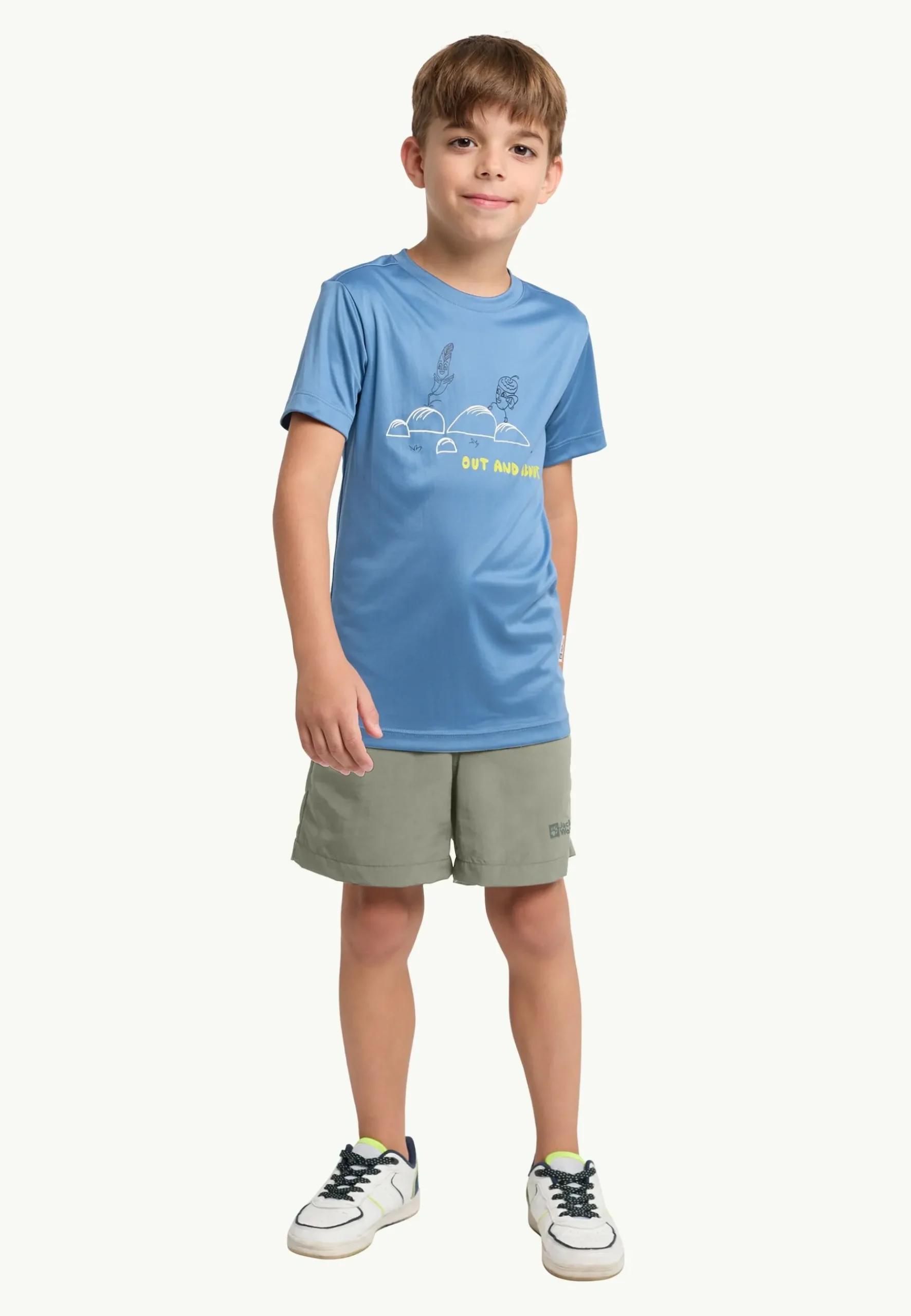 Jack Wolfskin Sun Shorts K|Kinderen Shorts & Rokken|Casual Broeken