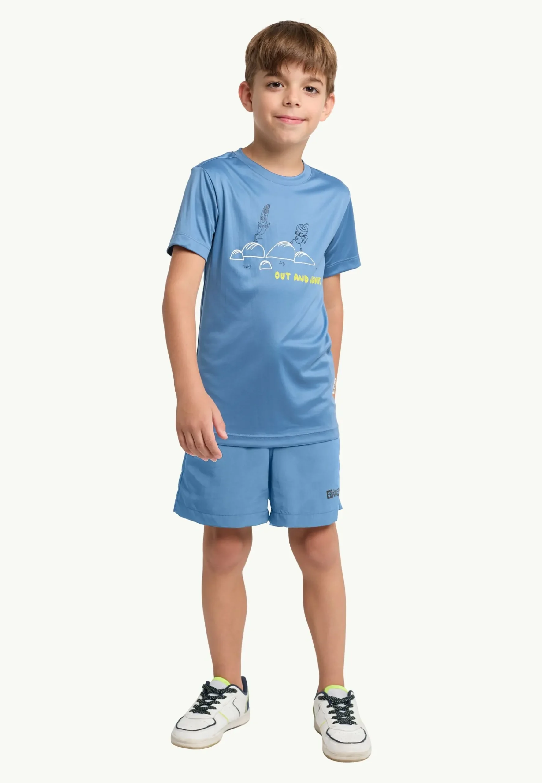 Jack Wolfskin Sun Shorts K|Kinderen Shorts & Rokken|Casual Broeken