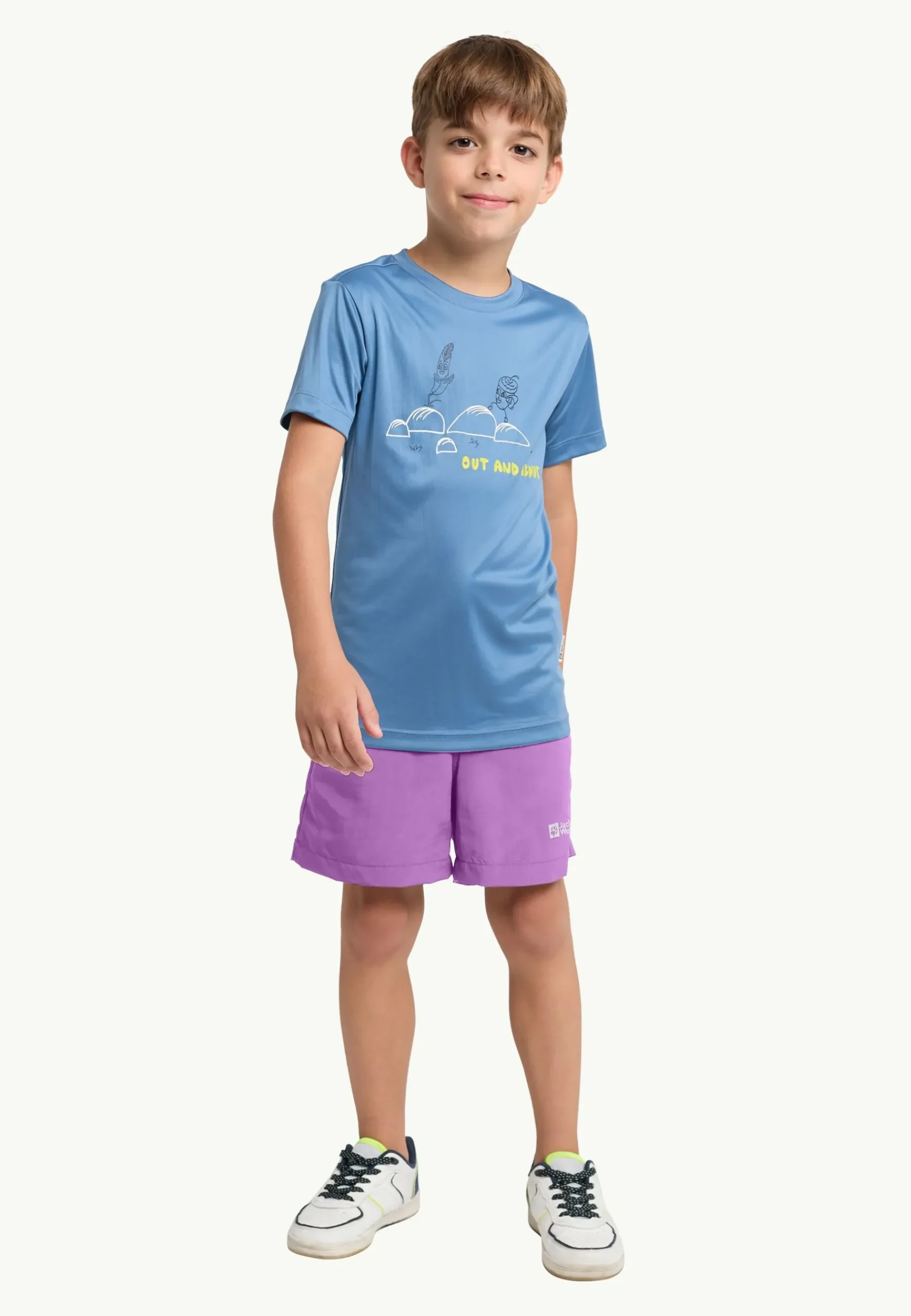 Jack Wolfskin Sun Shorts K|Kinderen Shorts & Rokken|Casual Broeken