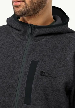 Jack Wolfskin Tannenspur Hooded Jkt M|Heren Lifestyle|Voor- En Najaarsjacks/-Jassen