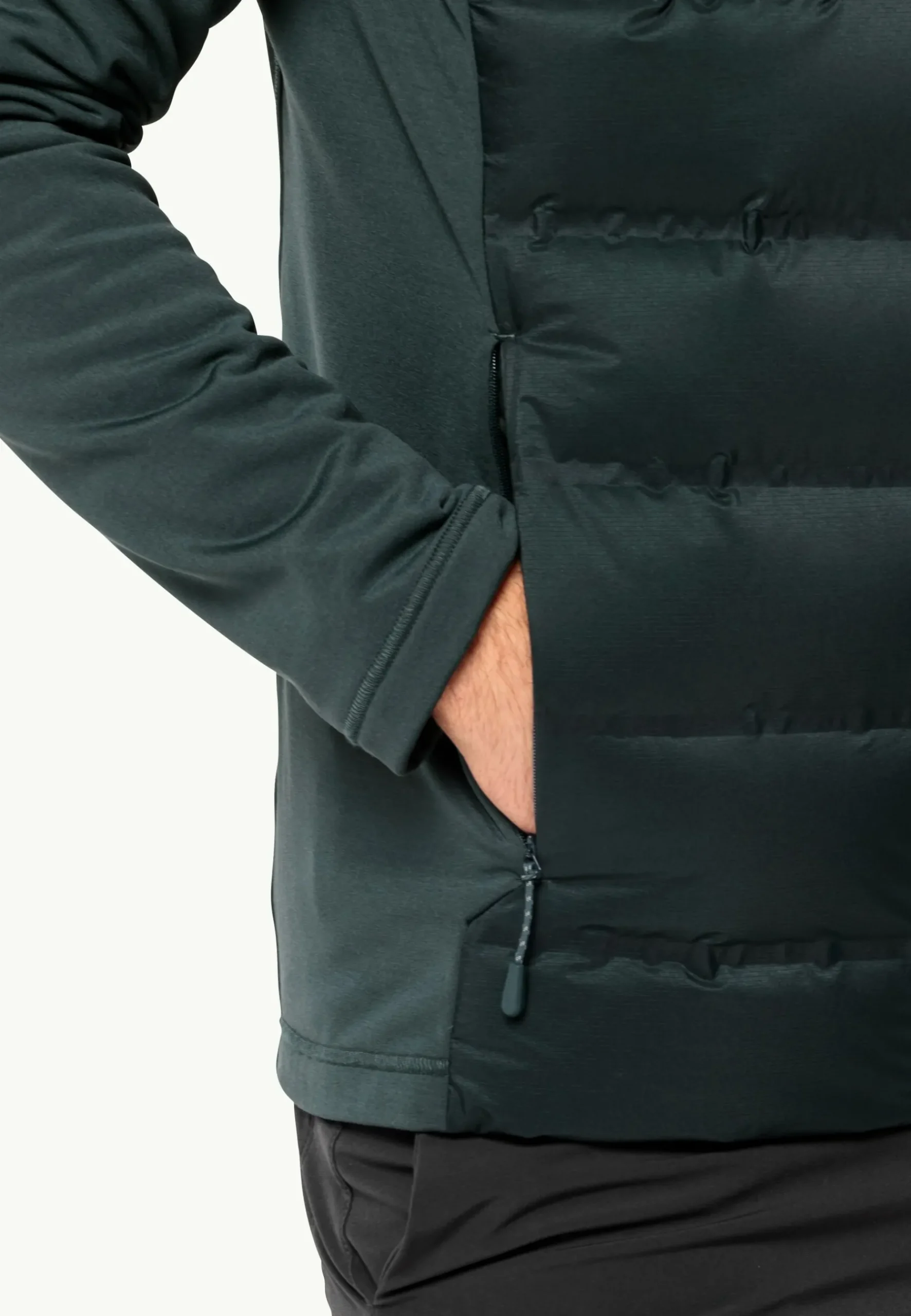 Jack Wolfskin Tasman Down Hybrid M|Heren Wandelen|Voor- En Najaarsjacks/-Jassen