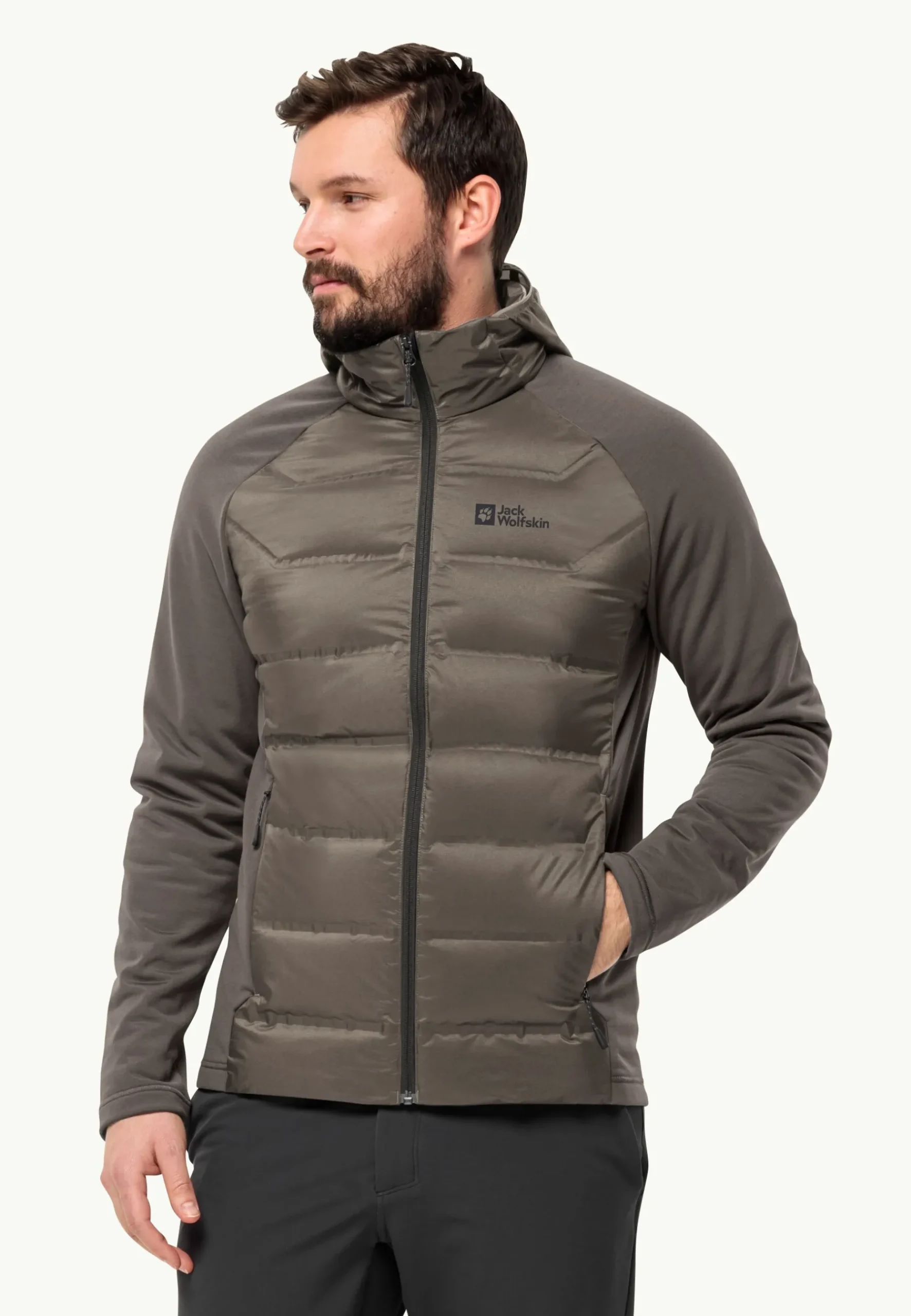 Jack Wolfskin Tasman Down Hybrid M|Heren Wandelen|Voor- En Najaarsjacks/-Jassen