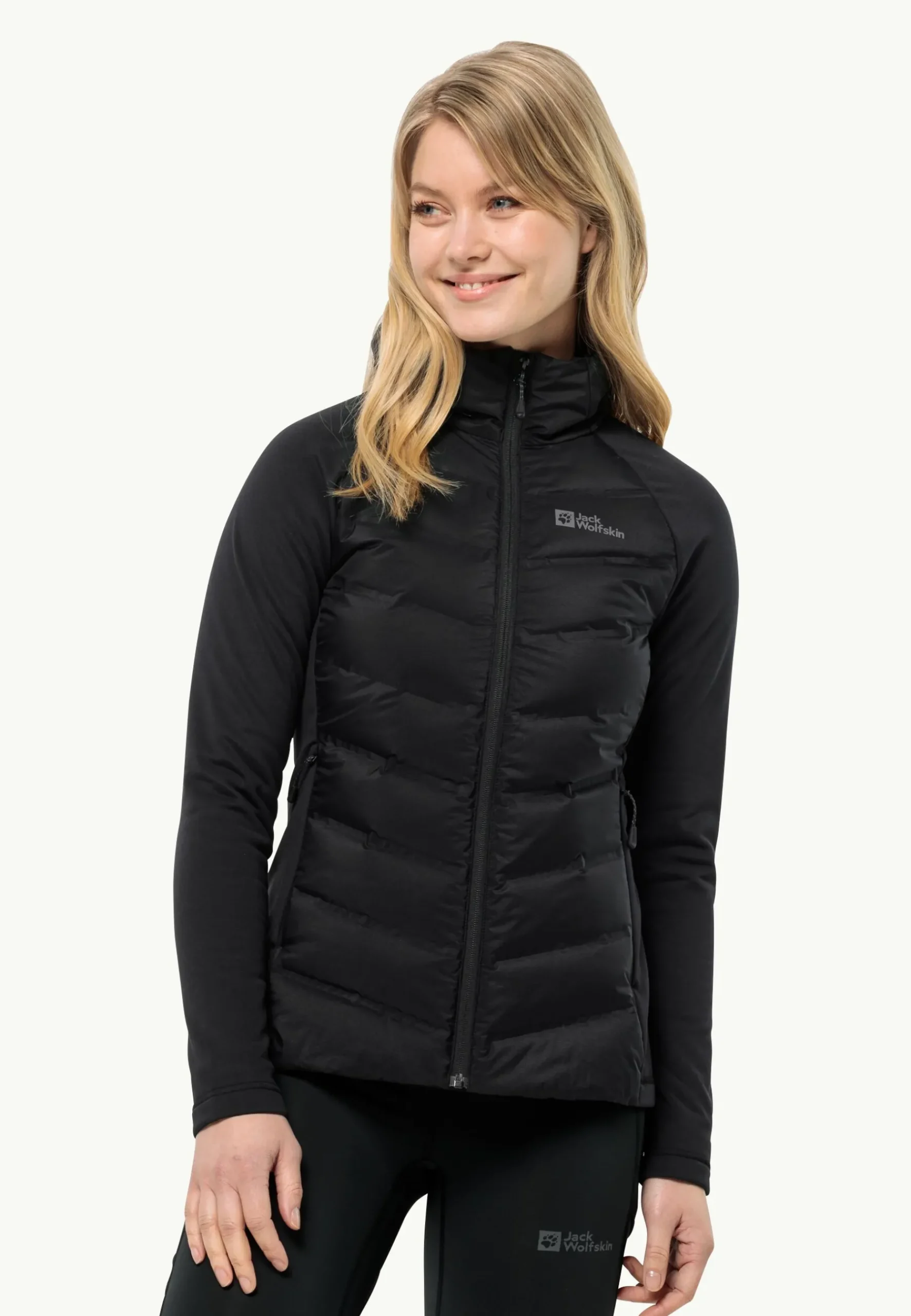 Jack Wolfskin Tasman Down Hybrid W|DAMES Wandelen|Voor- En Najaarsjacks/-Jassen