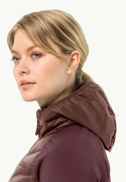 Jack Wolfskin Tasman Down Hybrid W|DAMES Wandelen|Voor- En Najaarsjacks/-Jassen