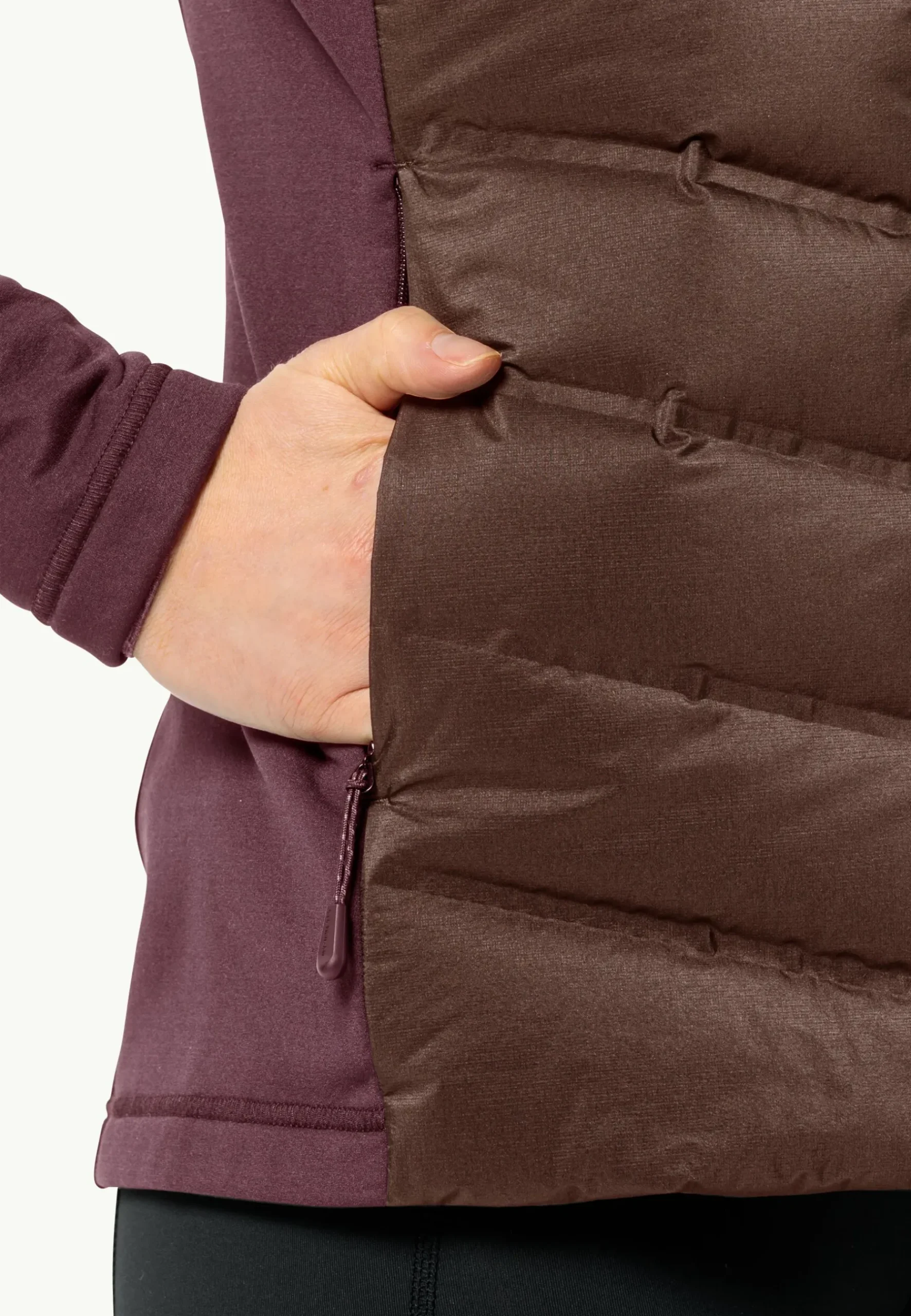 Jack Wolfskin Tasman Down Hybrid W|DAMES Wandelen|Voor- En Najaarsjacks/-Jassen