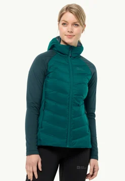 Jack Wolfskin Tasman Down Hybrid W|DAMES Wandelen|Voor- En Najaarsjacks/-Jassen