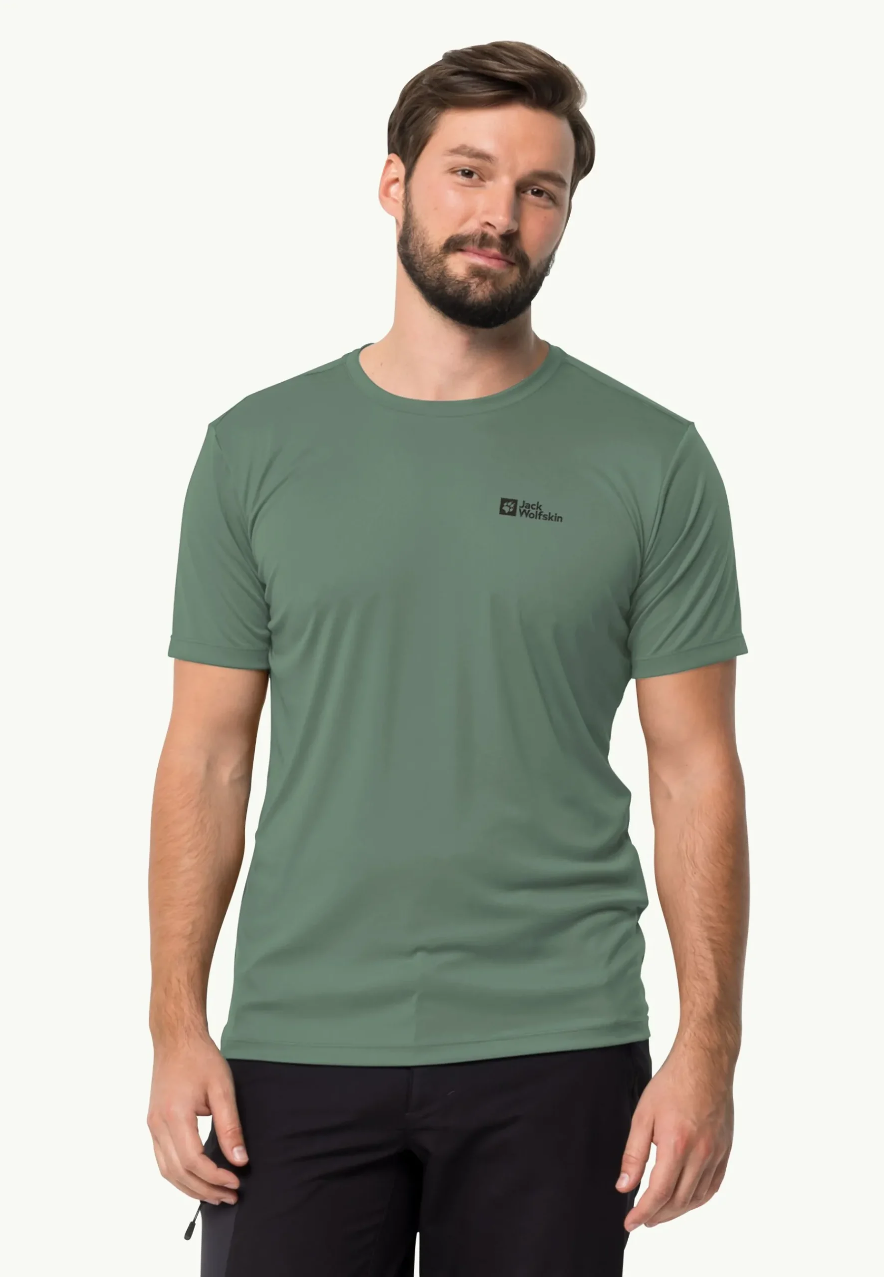 Jack Wolfskin Tech T M|Heren Wandelen|Lifestyle