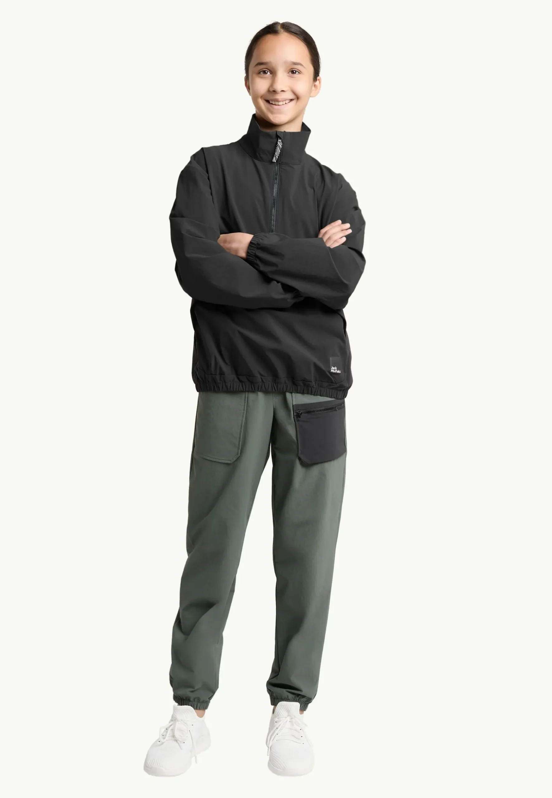 Jack Wolfskin Teen Halfzip Y|Kinderen Voor- En Najaarsjacks/-Jassen