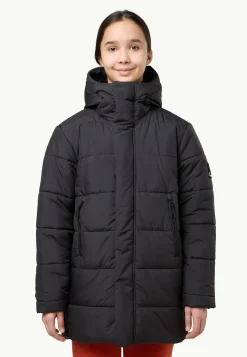 Jack Wolfskin Teen Ins Long Jacket Y|Kinderen Voor- En Najaarsjacks/-Jassen|Winterjacks