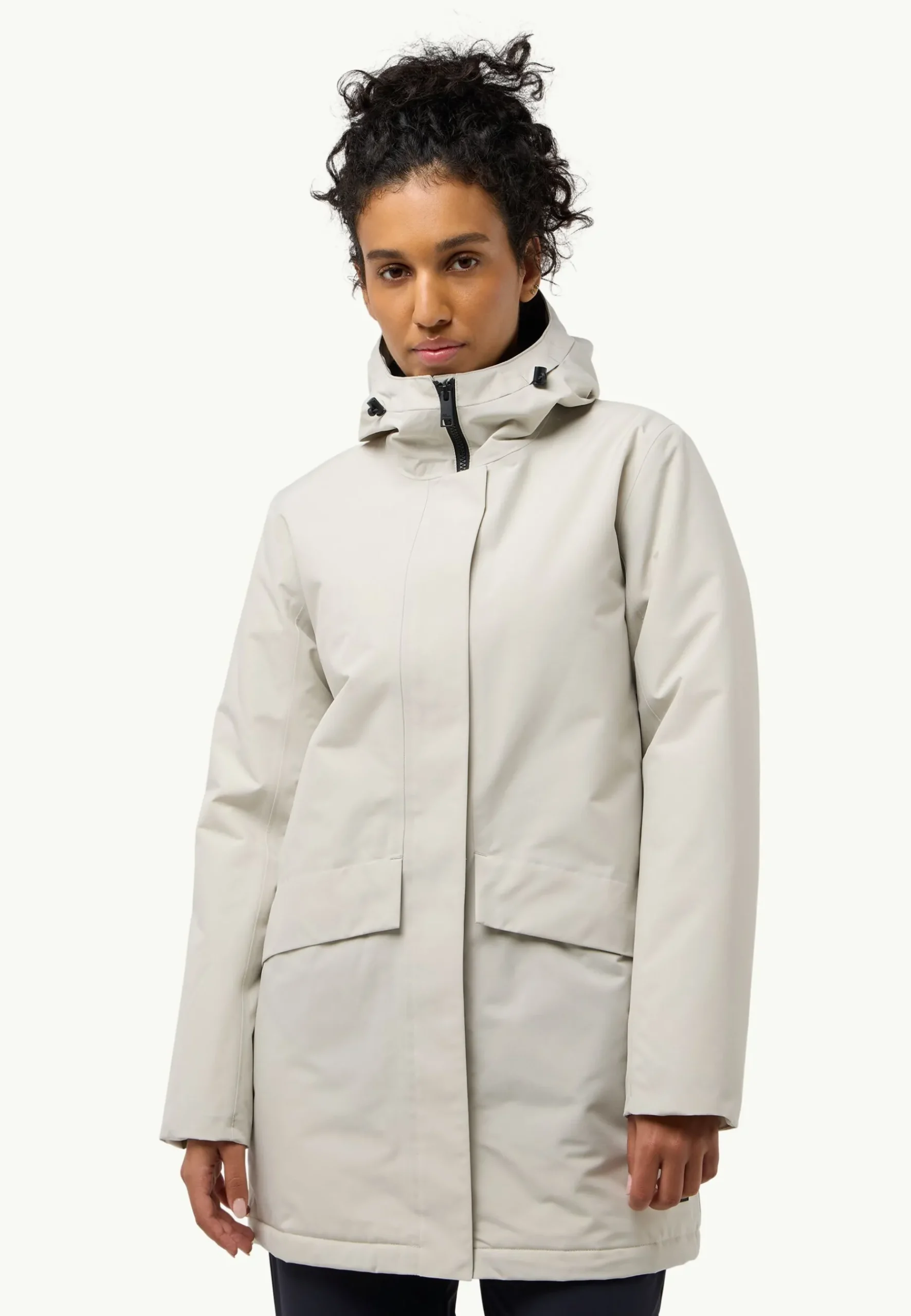 Jack Wolfskin Tempelhof Coat W|DAMES Voor- En Najaarsjacks/-Jassen|Isolatiejacks