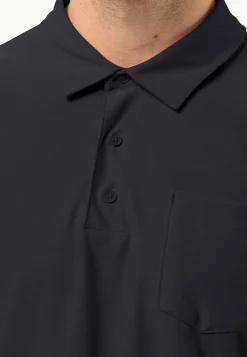 Jack Wolfskin Terral Polo M|Heren Lifestyle|Functionele Shirts