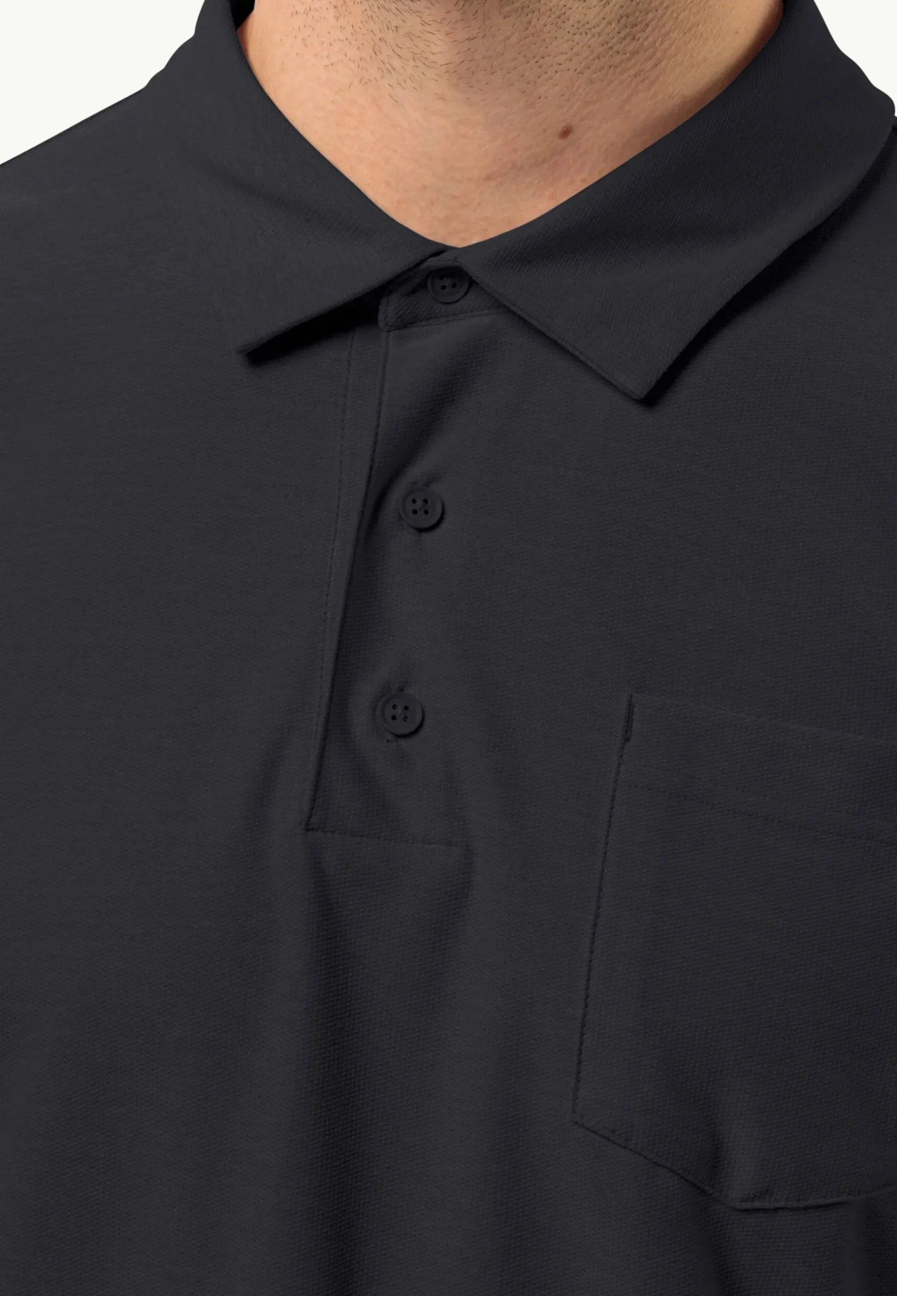 Jack Wolfskin Terral Polo M|Heren Lifestyle|Functionele Shirts