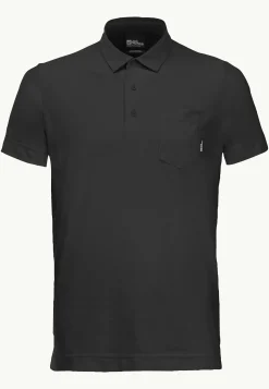 Jack Wolfskin Terral Polo M|Heren Lifestyle|Functionele Shirts