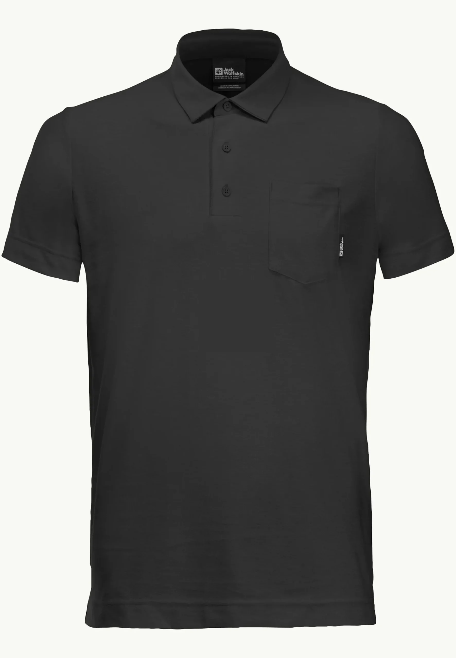 Jack Wolfskin Terral Polo M|Heren Lifestyle|Functionele Shirts