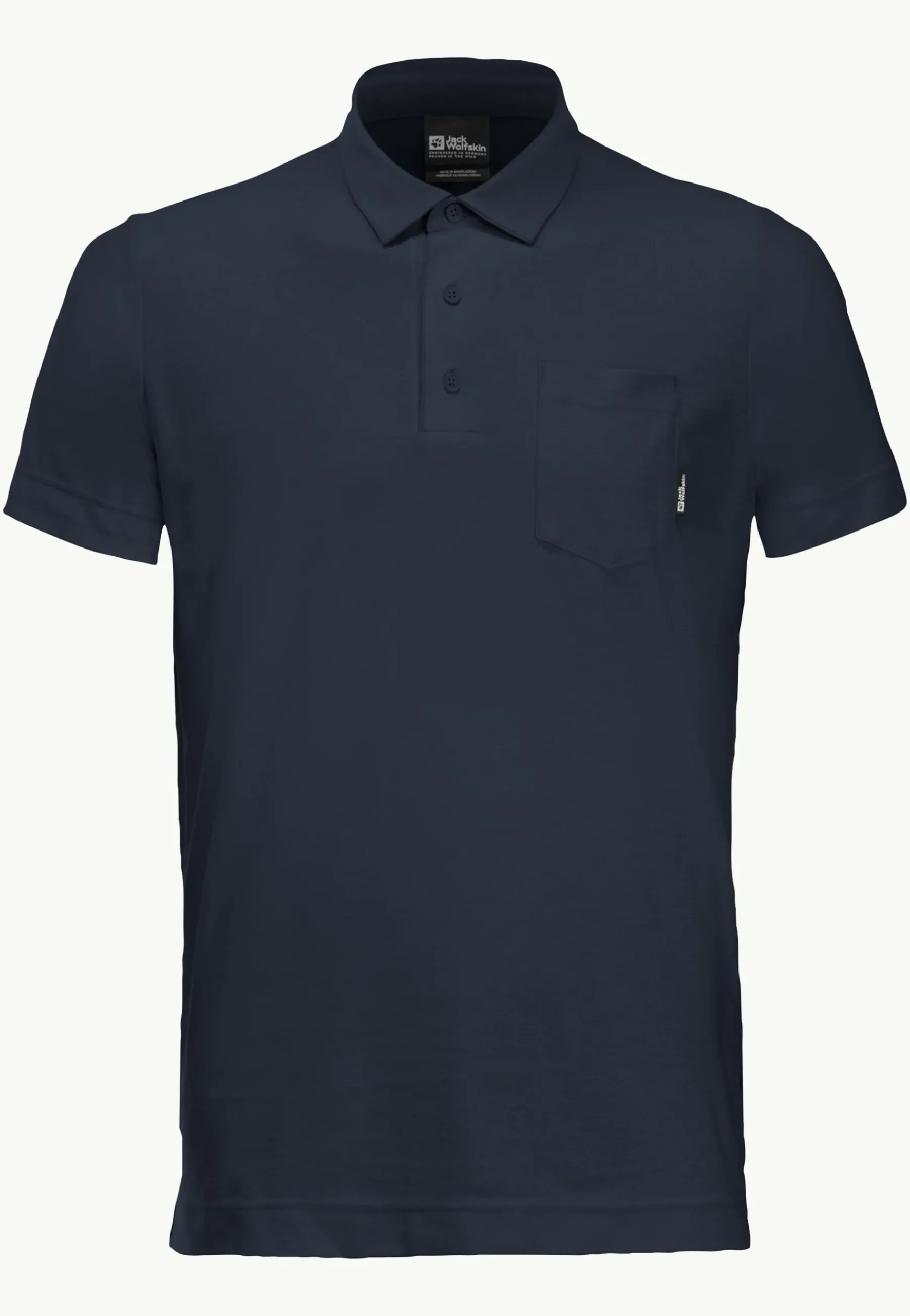 Jack Wolfskin Terral Polo M|Heren Lifestyle|Functionele Shirts