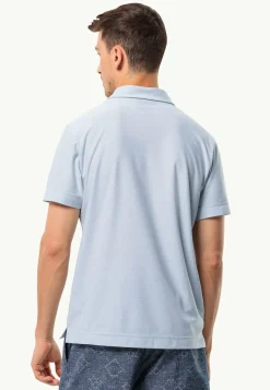 Jack Wolfskin Terral Polo M|Heren Lifestyle|Functionele Shirts