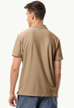 Jack Wolfskin Terral Polo M|Heren Lifestyle|Functionele Shirts