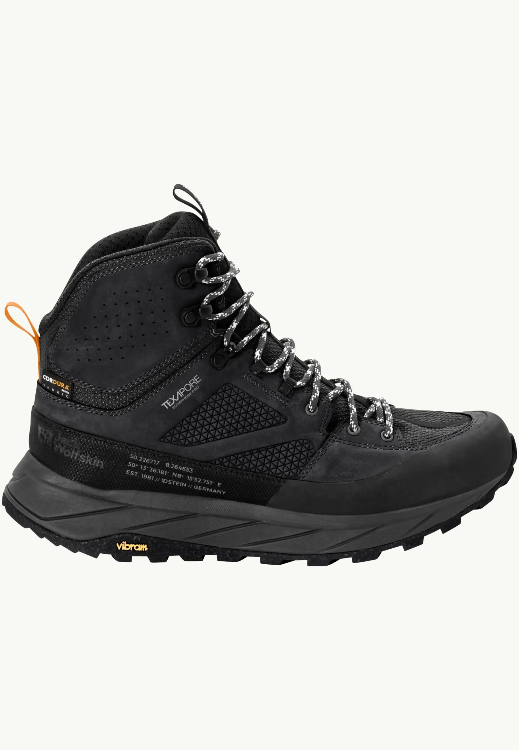Jack Wolfskin Terraquest Texapore Mid M|Heren Wandelen|Wandelschoenen