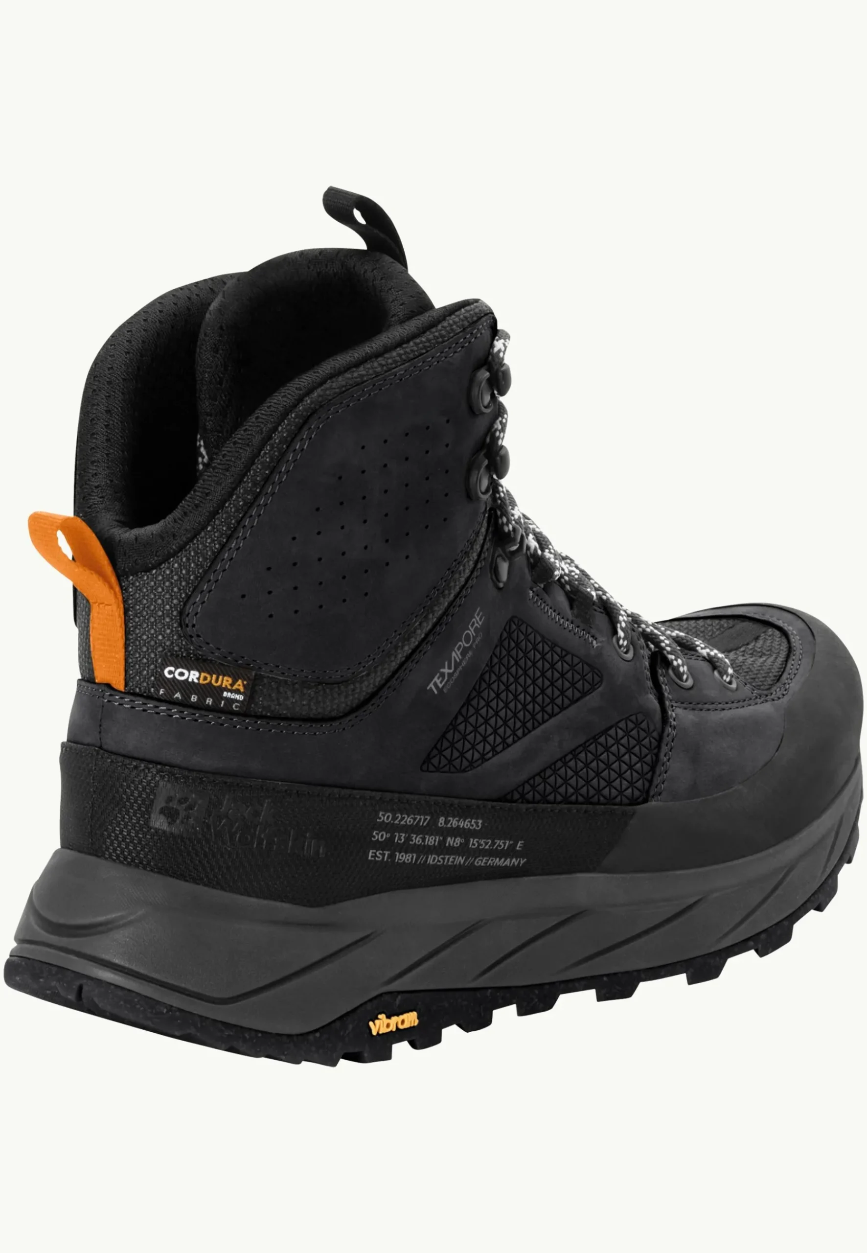 Jack Wolfskin Terraquest Texapore Mid M|Heren Wandelen|Wandelschoenen
