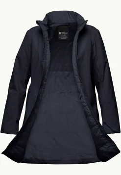 Jack Wolfskin Textor Coat W|DAMES Lifestyle|Voor- En Najaarsjacks/-Jassen