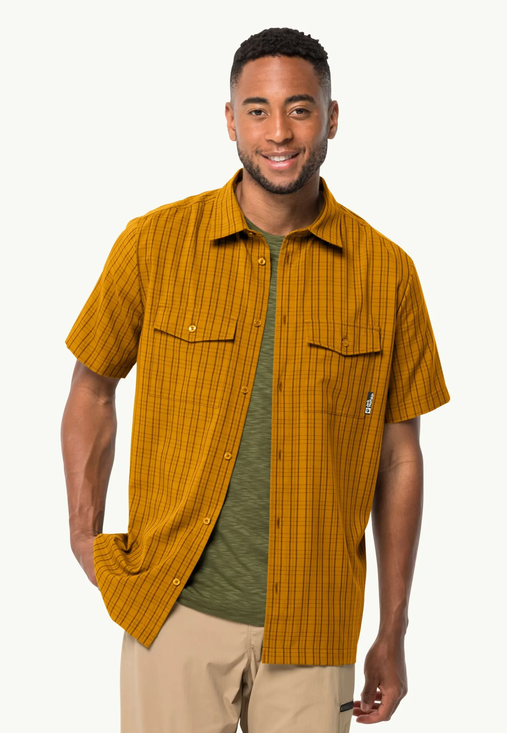 Jack Wolfskin Thompson Shirt Men|DAMES Lifestyle|Lifestyle
