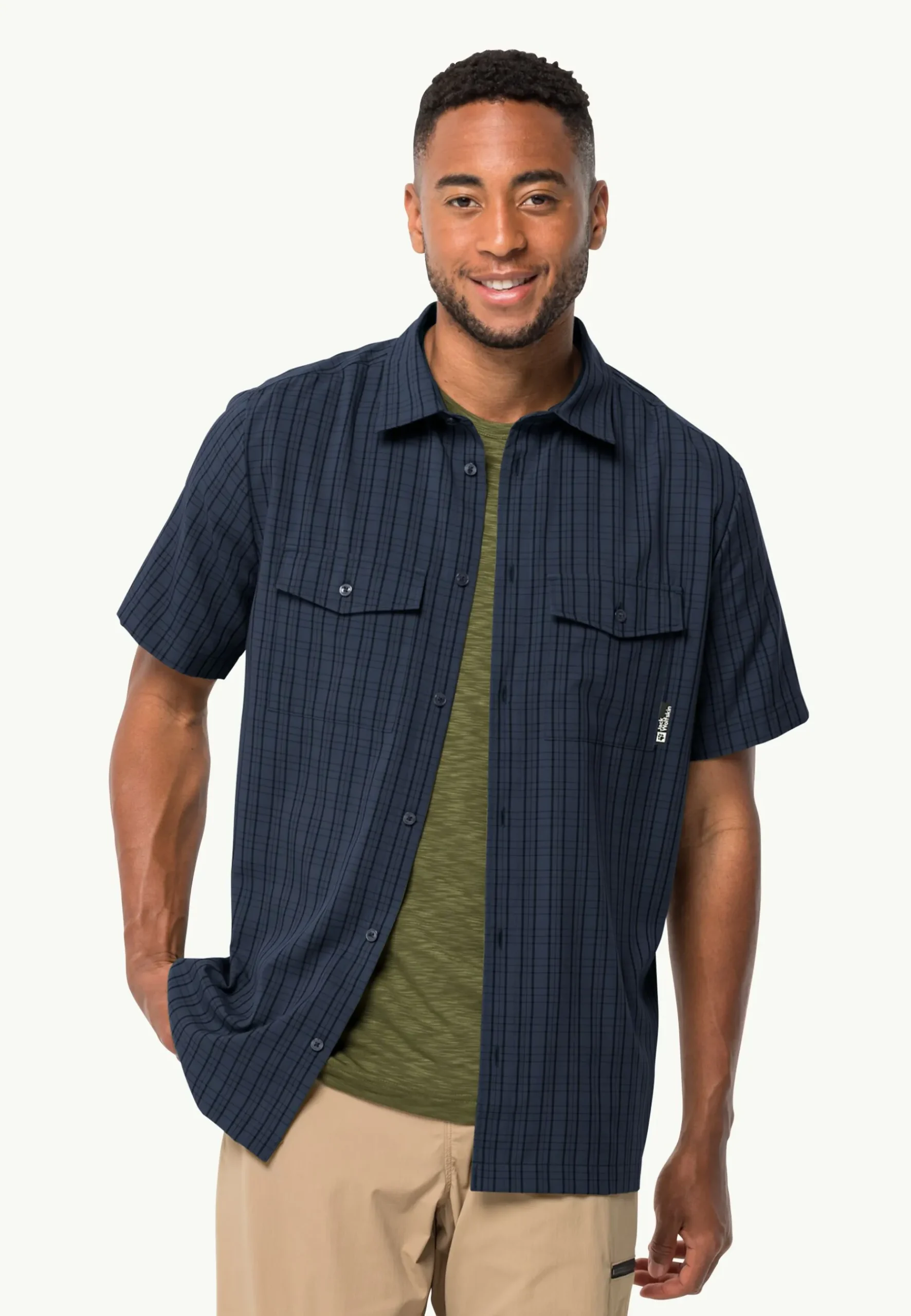 Jack Wolfskin Thompson Shirt Men|DAMES Lifestyle|Lifestyle