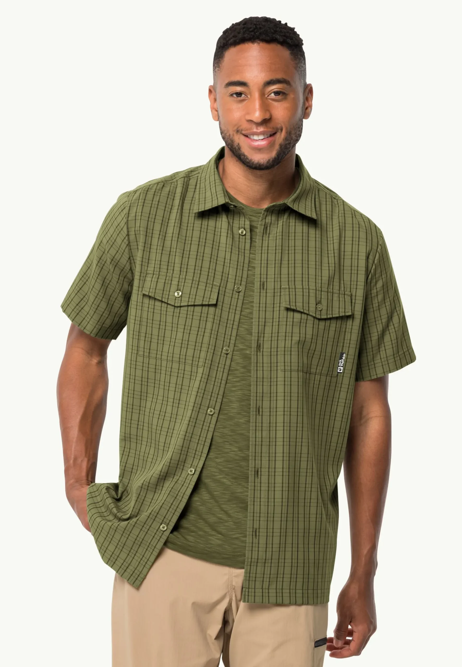 Jack Wolfskin Thompson Shirt Men|DAMES Lifestyle|Lifestyle