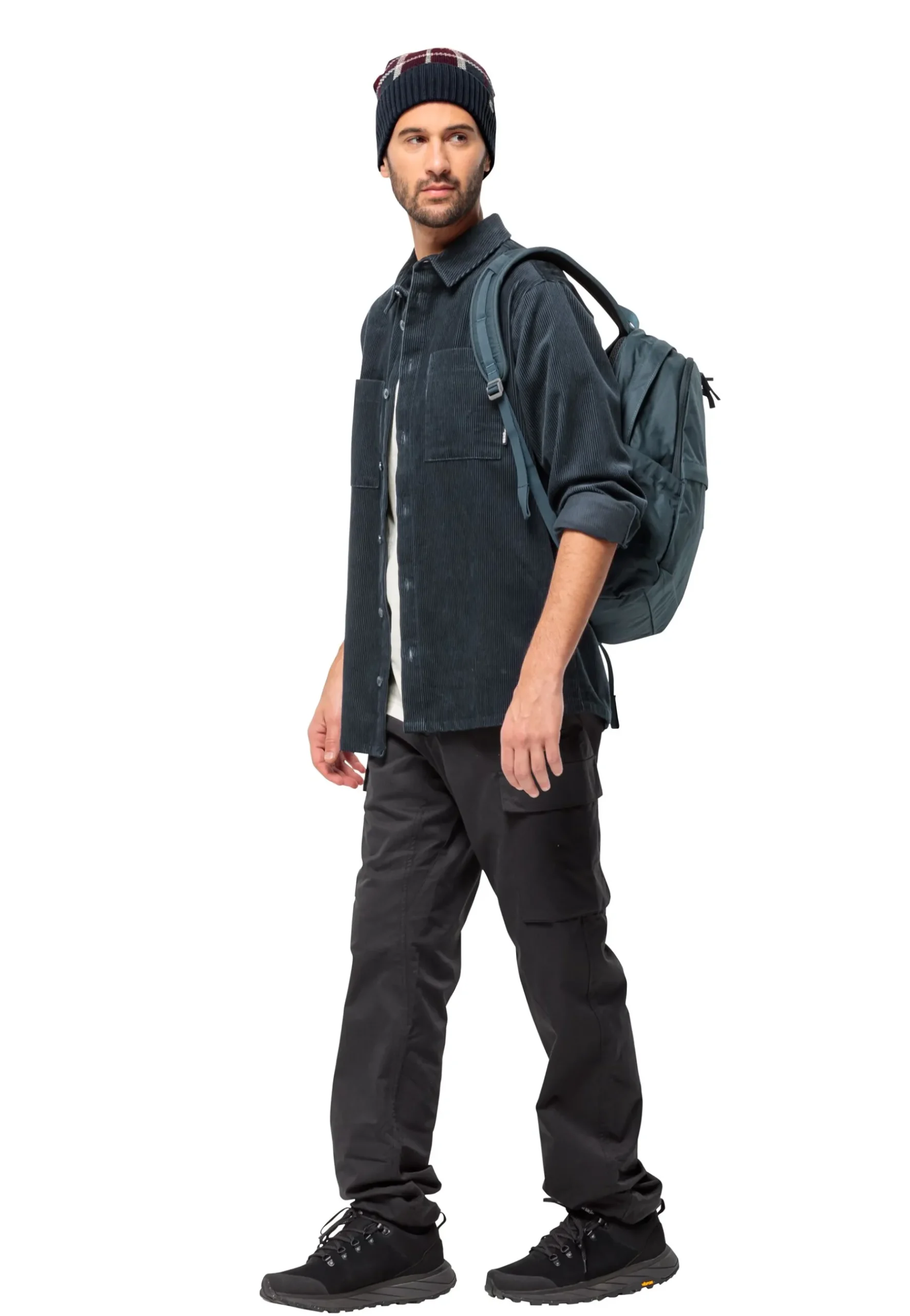 Jack Wolfskin Trackfinder Shirt M|Heren Lifestyle|Functionele Shirts