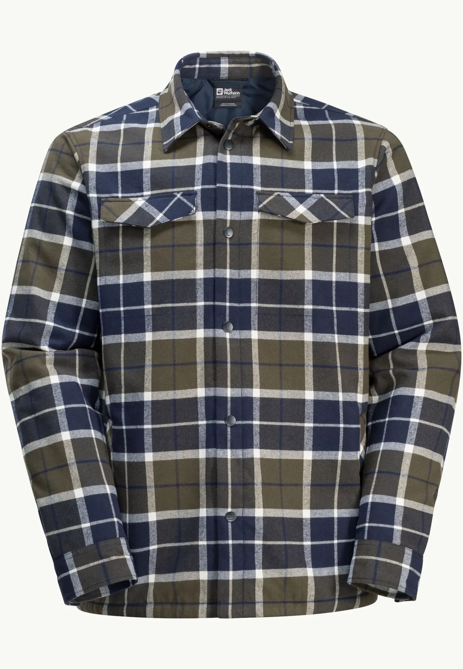 Jack Wolfskin Van View Shirt M|Heren Lifestyle|Overhemden