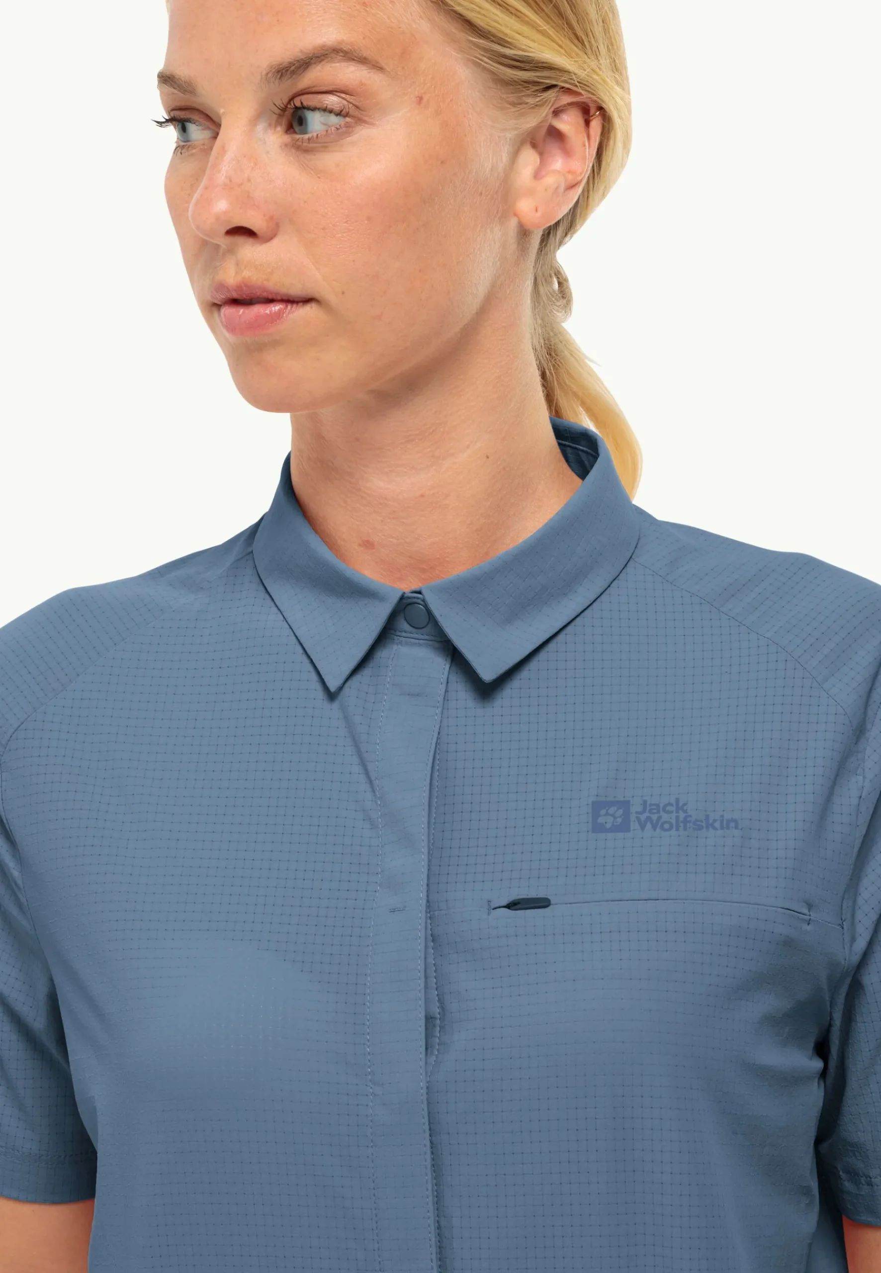 Jack Wolfskin Vandra S|s Shirt W|DAMES Functionele Shirts|Blouses