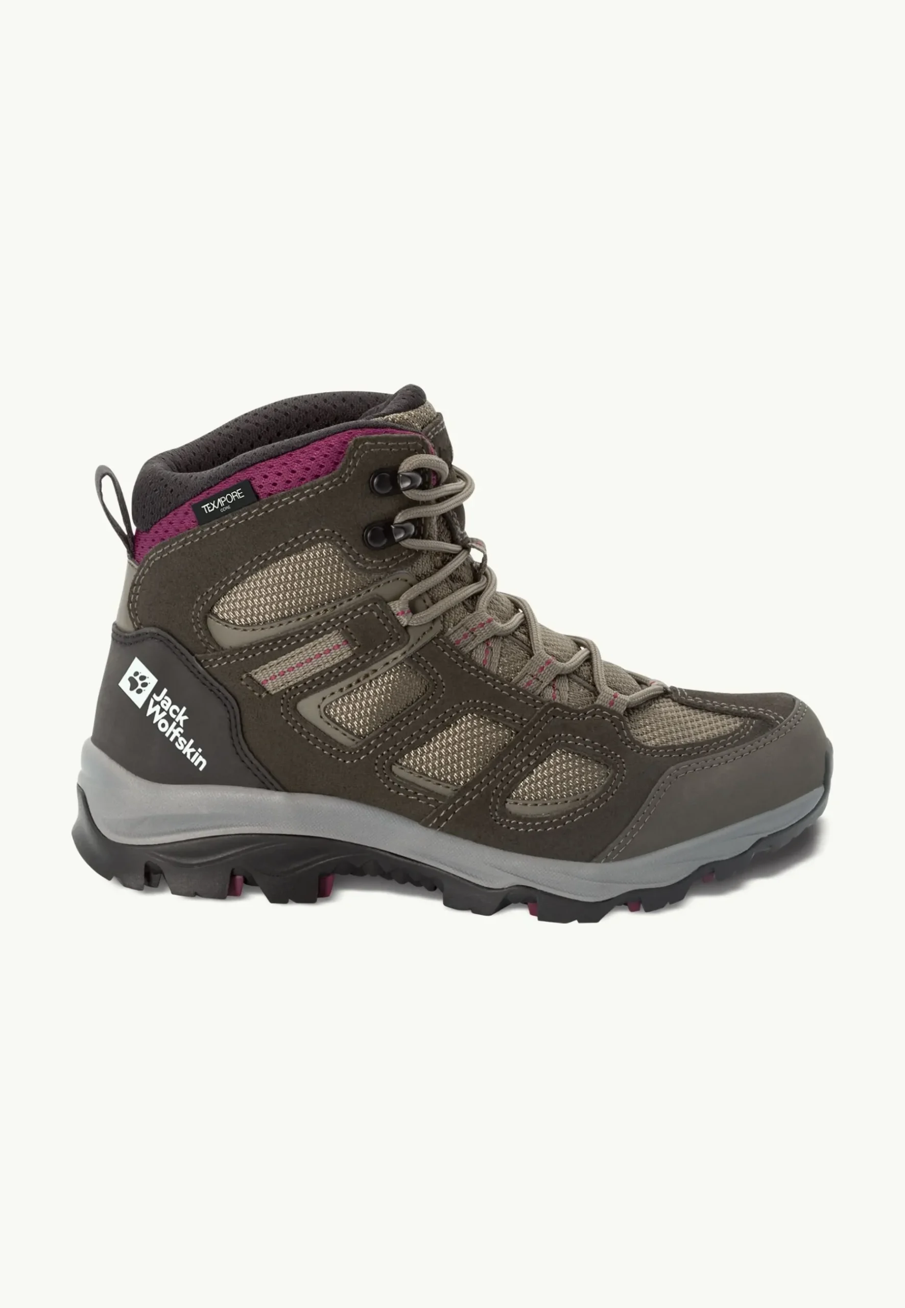 Jack Wolfskin Vojo 3 Texapore Mid W|DAMES Lifestyle|Multifunctionele Schoenen