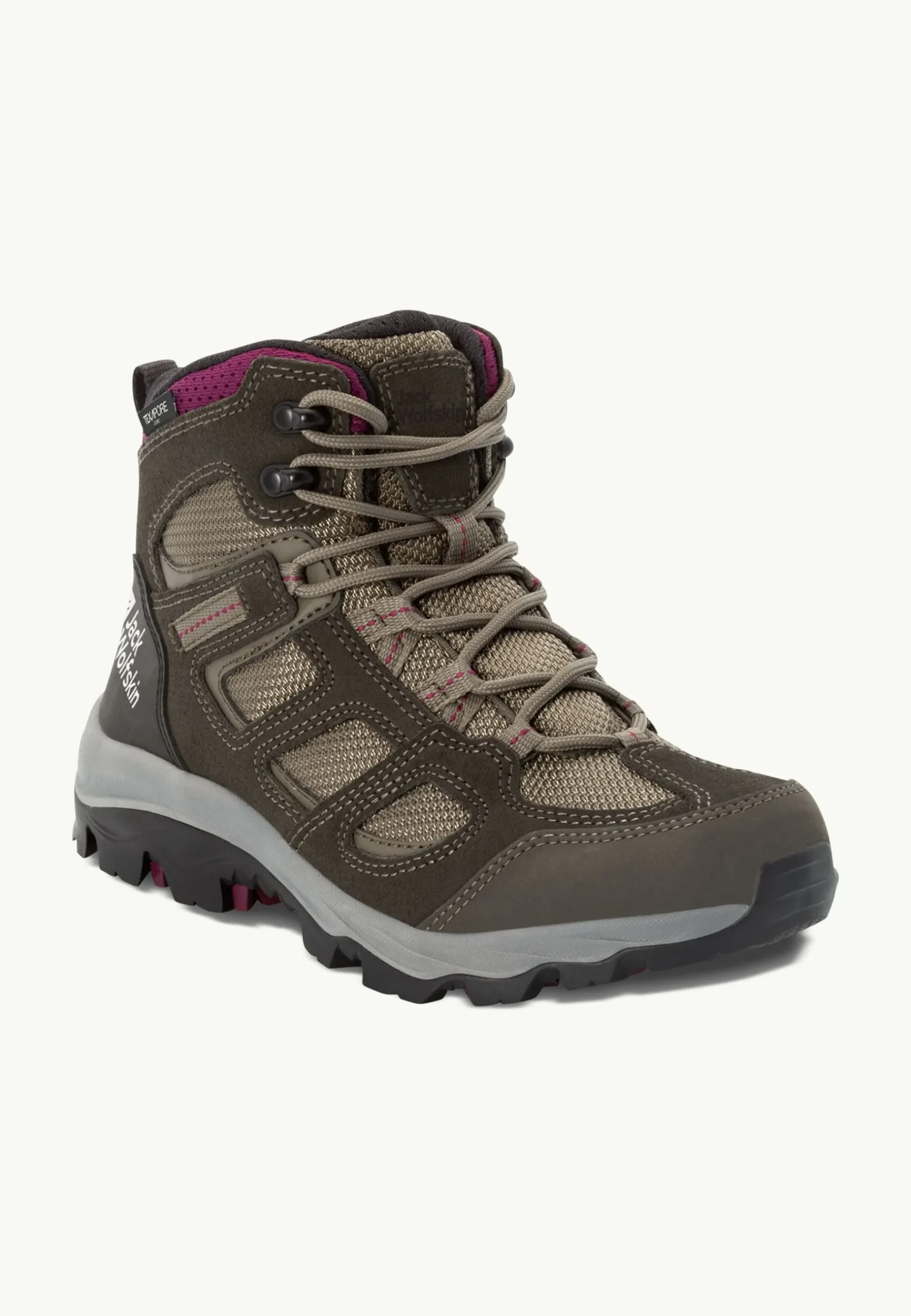 Jack Wolfskin Vojo 3 Texapore Mid W|DAMES Lifestyle|Multifunctionele Schoenen