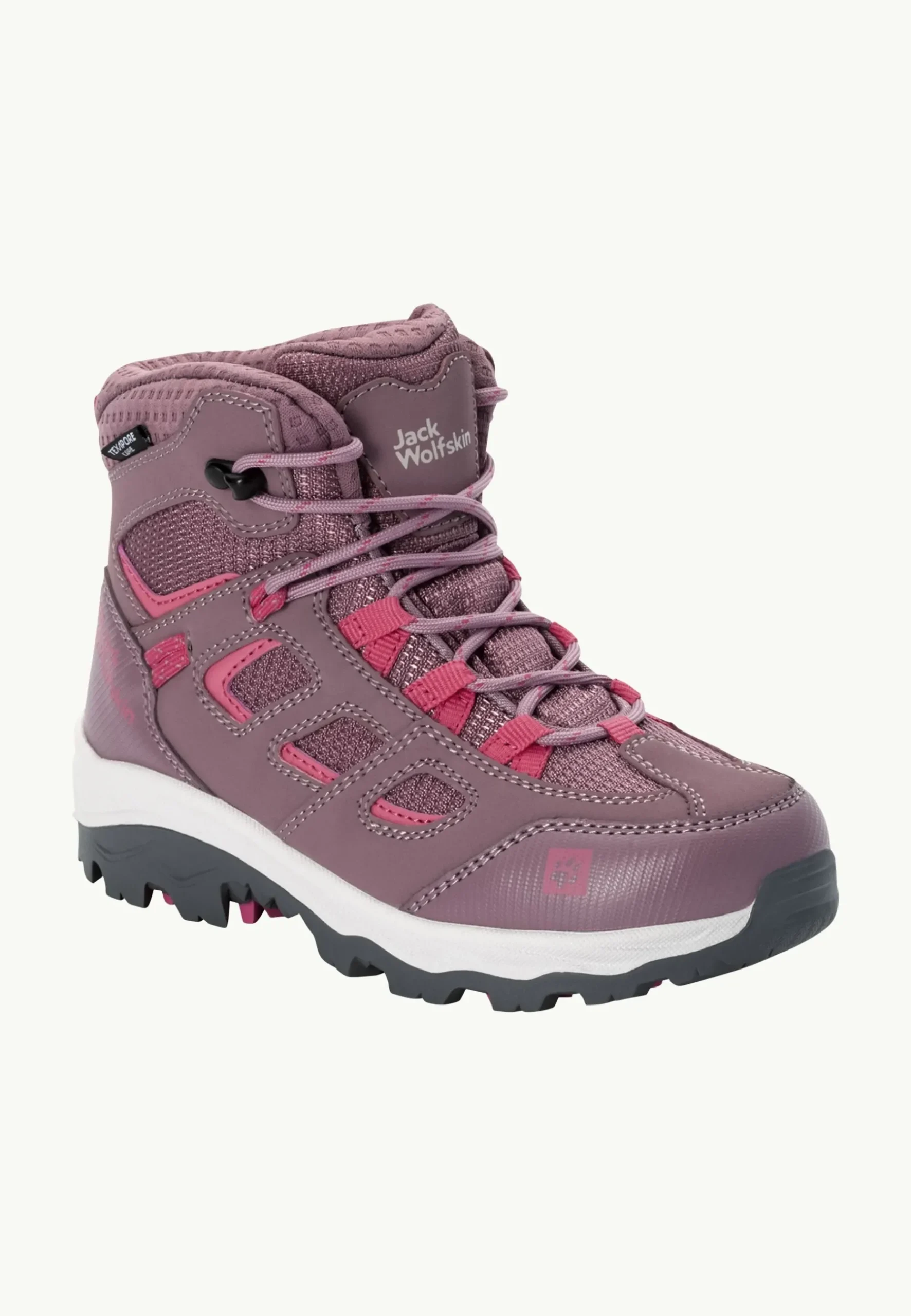 Jack Wolfskin Vojo Texapore Mid K|Kinderen Multifunctionele Schoenen|Waterdichte Schoenen