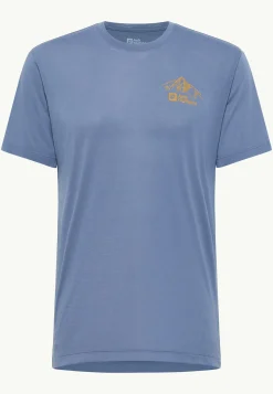 Jack Wolfskin Vonnan Graphic T M|Heren Functionele Shirts|T-Shirts & Longsleeves
