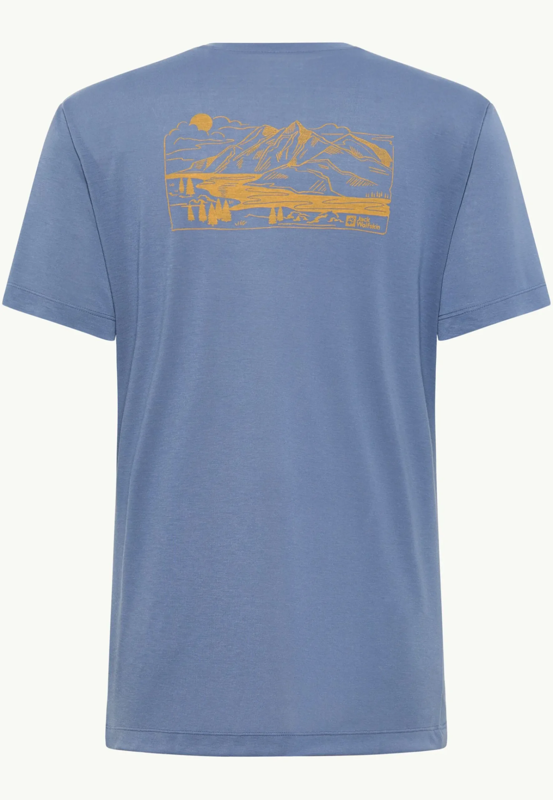 Jack Wolfskin Vonnan Graphic T M|Heren Functionele Shirts|T-Shirts & Longsleeves