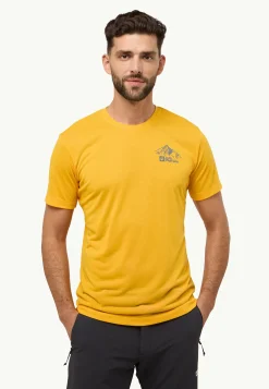 Jack Wolfskin Vonnan Graphic T M|Heren Functionele Shirts|T-Shirts & Longsleeves