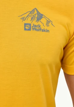 Jack Wolfskin Vonnan Graphic T M|Heren Functionele Shirts|T-Shirts & Longsleeves