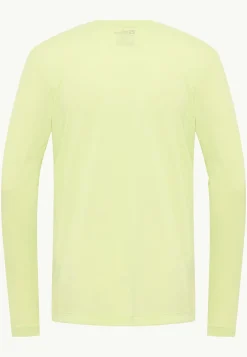 Jack Wolfskin Vonnan Ls T M|Heren Functionele Shirts|T-Shirts & Longsleeves