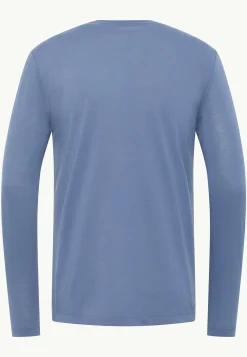 Jack Wolfskin Vonnan Ls T M|Heren Functionele Shirts|T-Shirts & Longsleeves