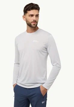 Jack Wolfskin Vonnan Ls T M|Heren Functionele Shirts|T-Shirts & Longsleeves