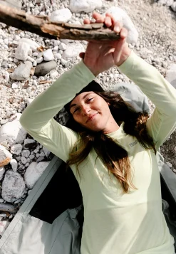 Jack Wolfskin Vonnan Ls T W|DAMES Functionele Shirts|T-Shirts & Longsleeves