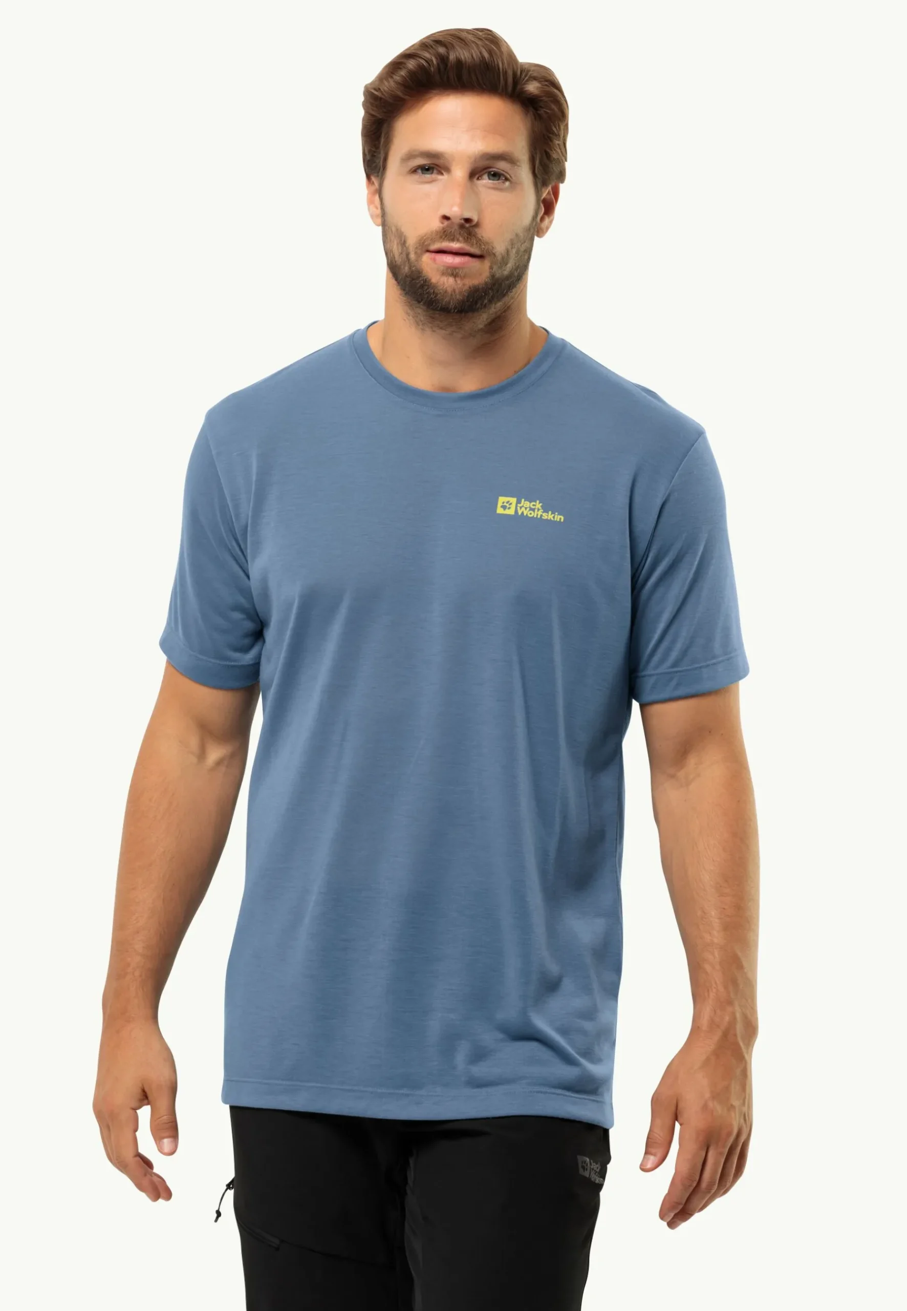 Jack Wolfskin Vonnan S|s T M|Heren Wandelen|Functionele Shirts