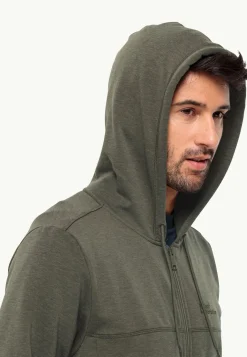 Jack Wolfskin Waldsee Hooded Jkt M|Heren Lifestyle|Voor- En Najaarsjacks/-Jassen